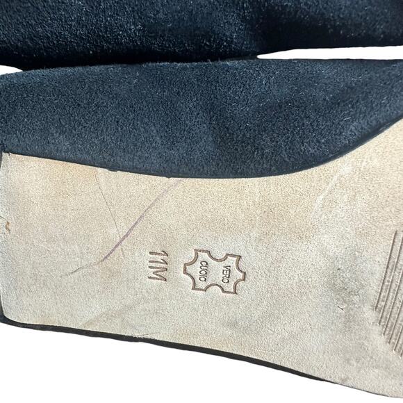 Stylish Black Suede Women's Boots - Picture 11 of 13